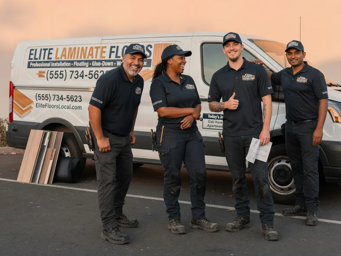 Laminate flooring installation company in Bristow, OK